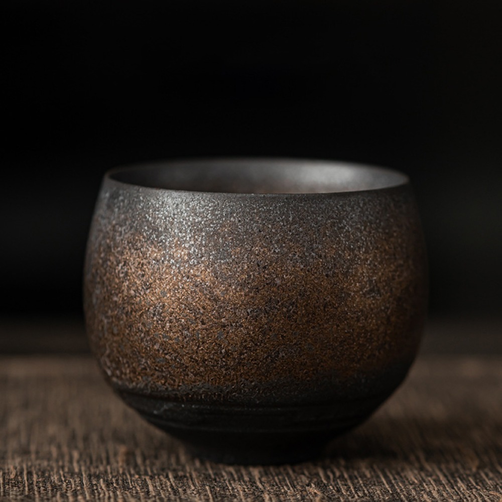 Handmade Ceramic Mug - カンフー茶セット日本の陶器ティーカップ 80 ミリリットル古代スタイルマスターカップ手作りレトロコーヒーマグアフタヌーンティー