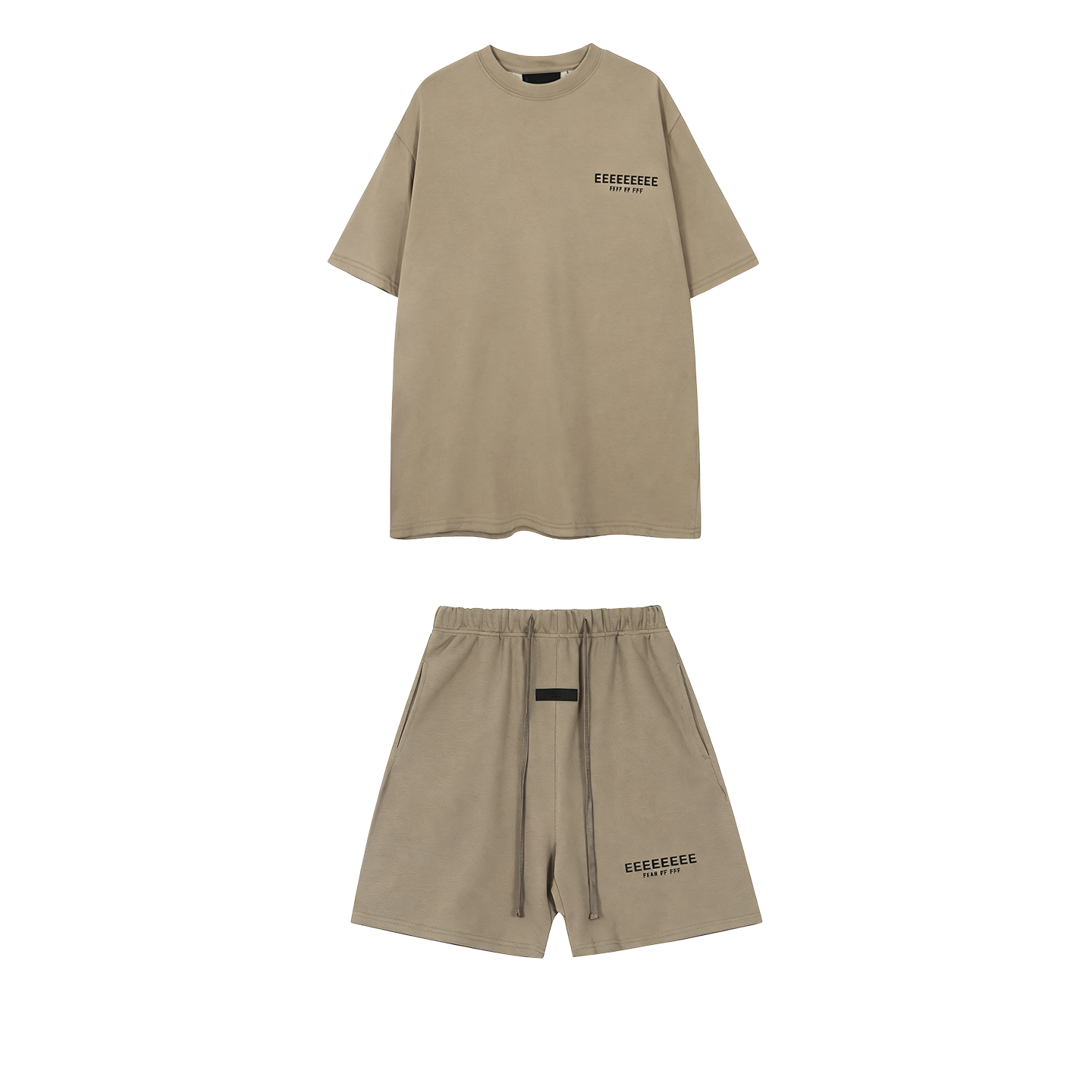 Luxury Lifestyle Men - 2SP クラシックブランド高品質メンズ Tシャツセット高級デザインメタリックテクスチャレターコットン Tシャツカップルルーズショーツスーツ