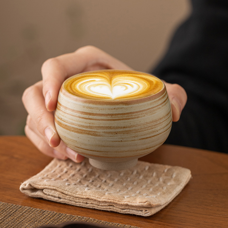 ヴィンテージエスプレッソカップ、ニッチデザイン、日本のレトロ - Handmade Ceramic Mug のレビューと価格