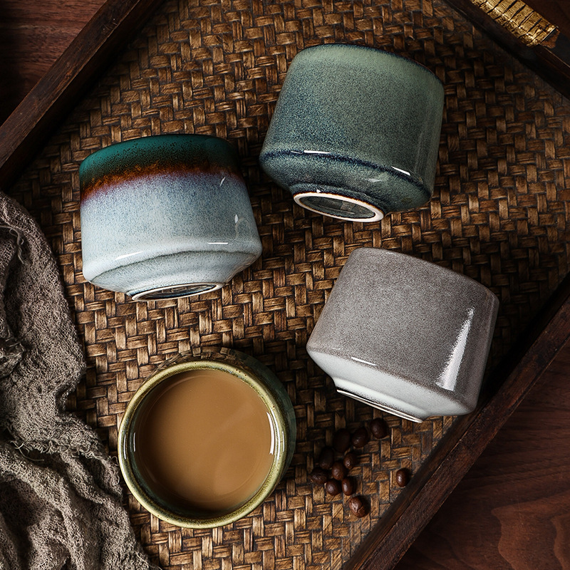 日本の窯焼き風変形ティーカップ、クリエイティブな大型家庭用テ - Handmade Ceramic Mug のレビューと価格