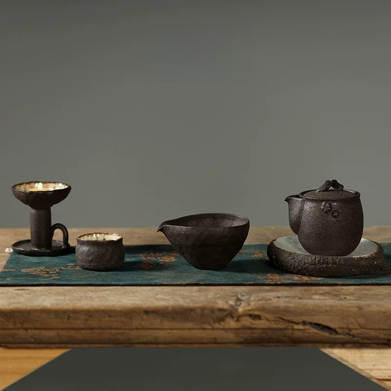 手作り侘び寂び素朴な陶器茶碗レトロシノ陶器茶碗創造的な和風テ - Handmade Ceramic Mug のレビューと価格