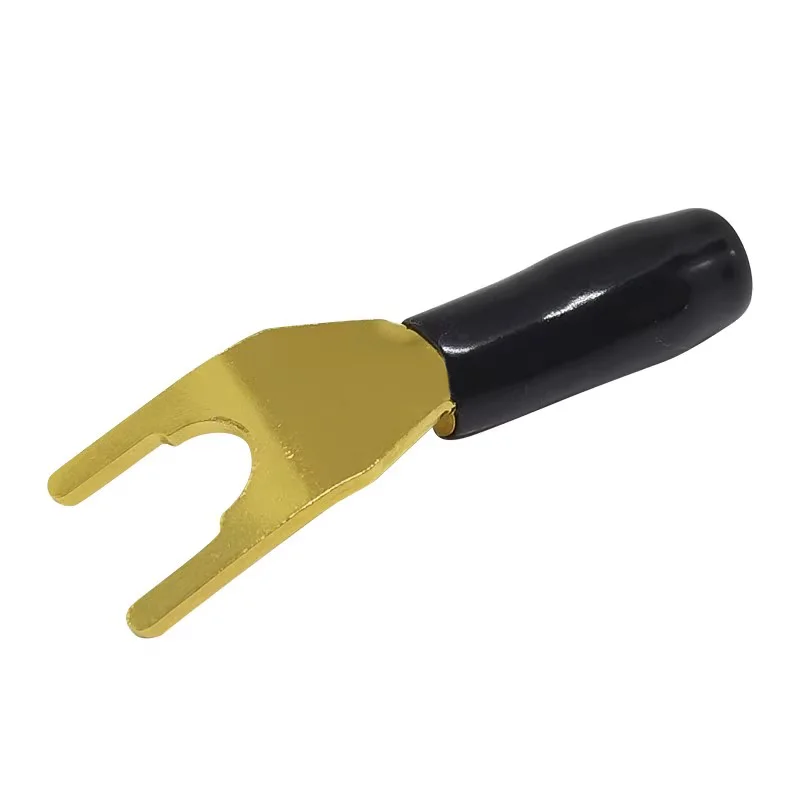 20 ピース/セット 4 ミリメートルバナナプラグ金メッキ  - Gold Cutlery Flatware のレビューと価格