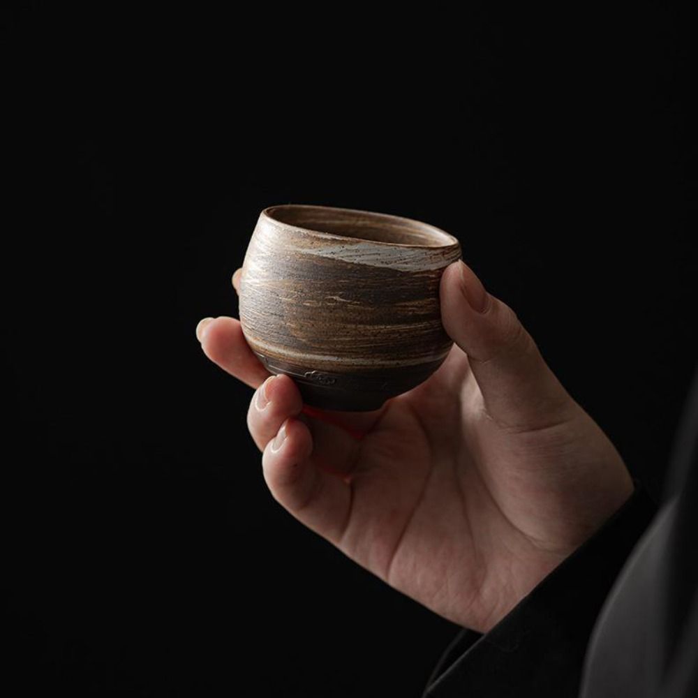 カンフー茶セット日本の陶器ティーカップ 80 ミリリットル古 - Handmade Ceramic Mug のレビューと価格