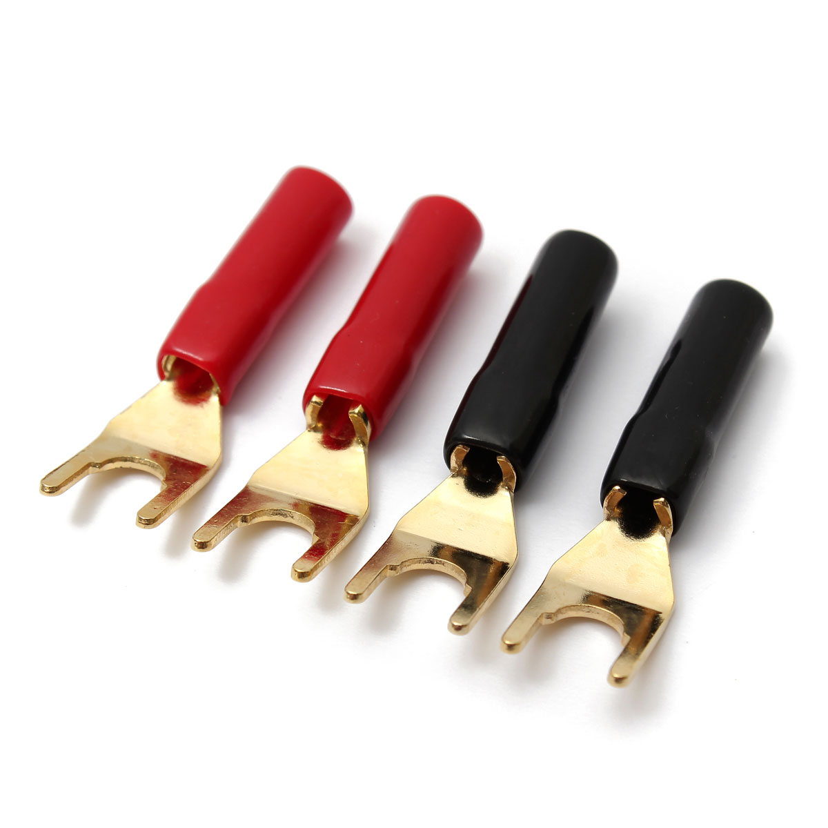 金メッキバナナプラグ,yスタイル,コネクタ,スピーカーケーブ - Gold Cutlery Flatware のレビューと価格