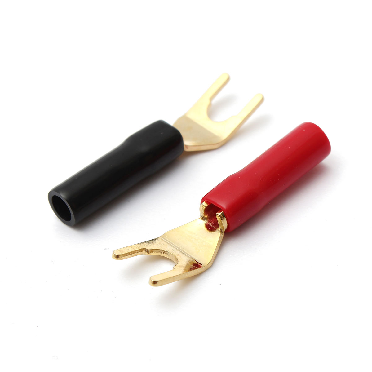 金メッキバナナプラグ,yスタイル,コネクタ,スピーカーケーブ - Gold Cutlery Flatware のレビューと価格