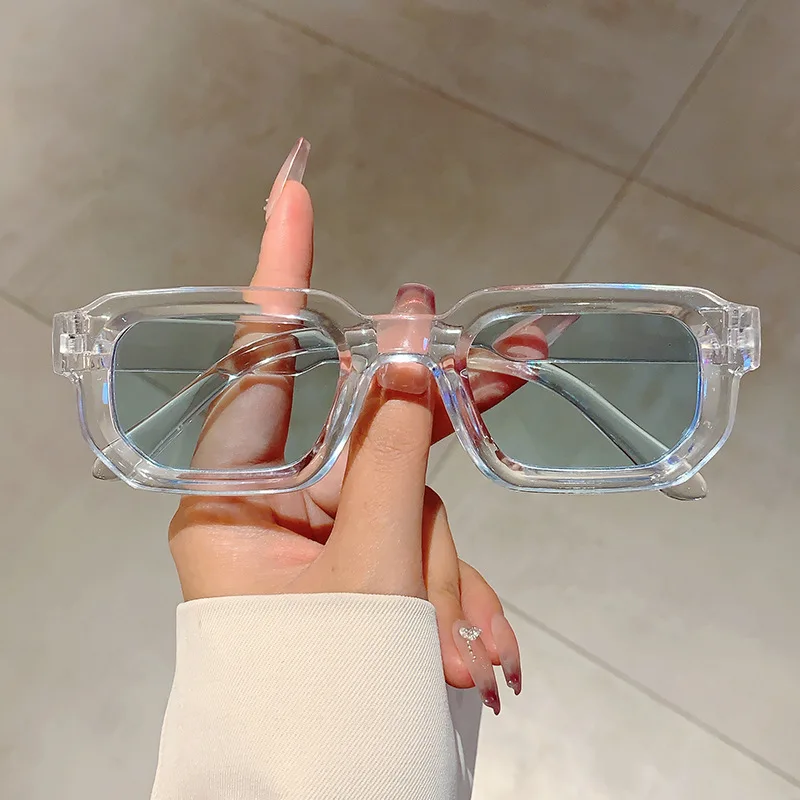 ヴィンテージ長方形フレームサングラスアウトドアマンサングラス - Luxury Lifestyle Men のレビューと価格
