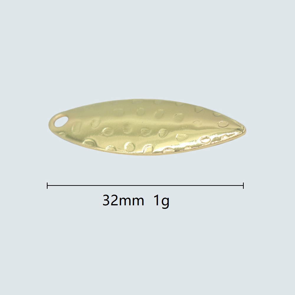 10 ピース/ロット柳の葉スパンコールピット表面 DIY ノ - Gold Cutlery Flatware のレビューと価格
