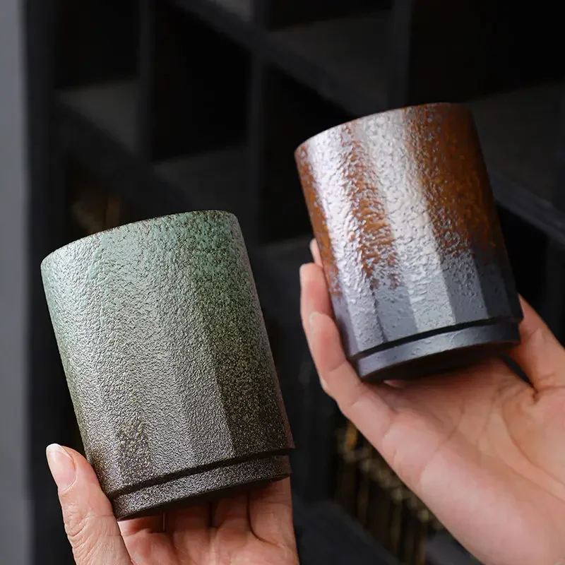 ヴィンテージ手作り中国石器マグカップ - 家庭&オフィス用の - Handmade Ceramic Mug のレビューと価格