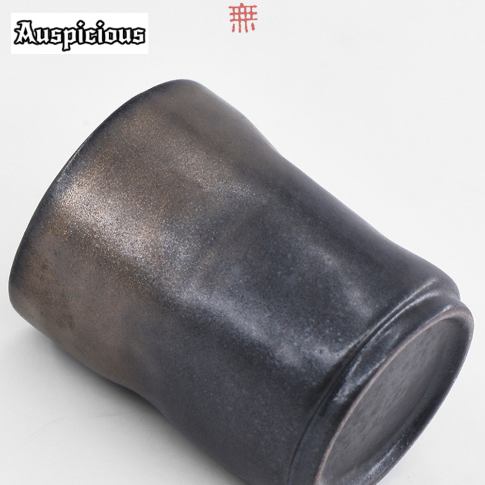 手作りの日本の石器マグ,レトロなスタイルの粗い陶器,ウォータ - Handmade Ceramic Mug のレビューと価格