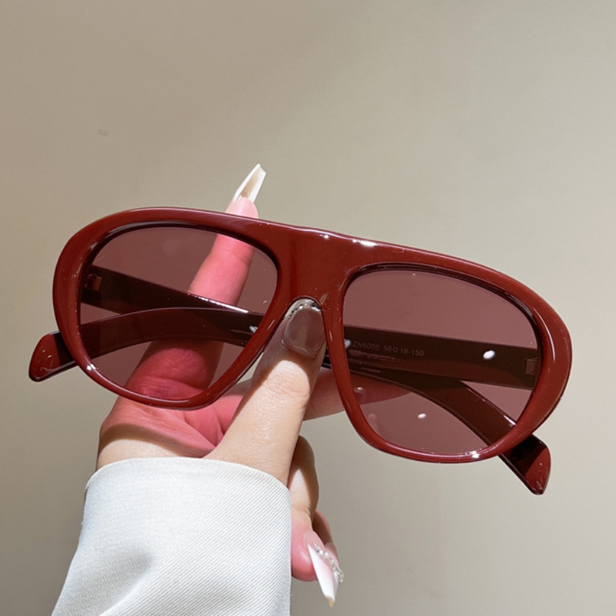 新しい特大パイロットサングラス女性男性ヴィンテージブランドサ - Luxury Lifestyle Men のレビューと価格